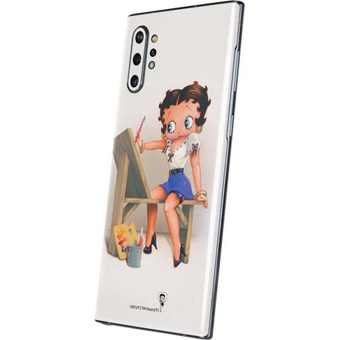 Betty Boop The Artist Galaxy Note 10 Plus Skin